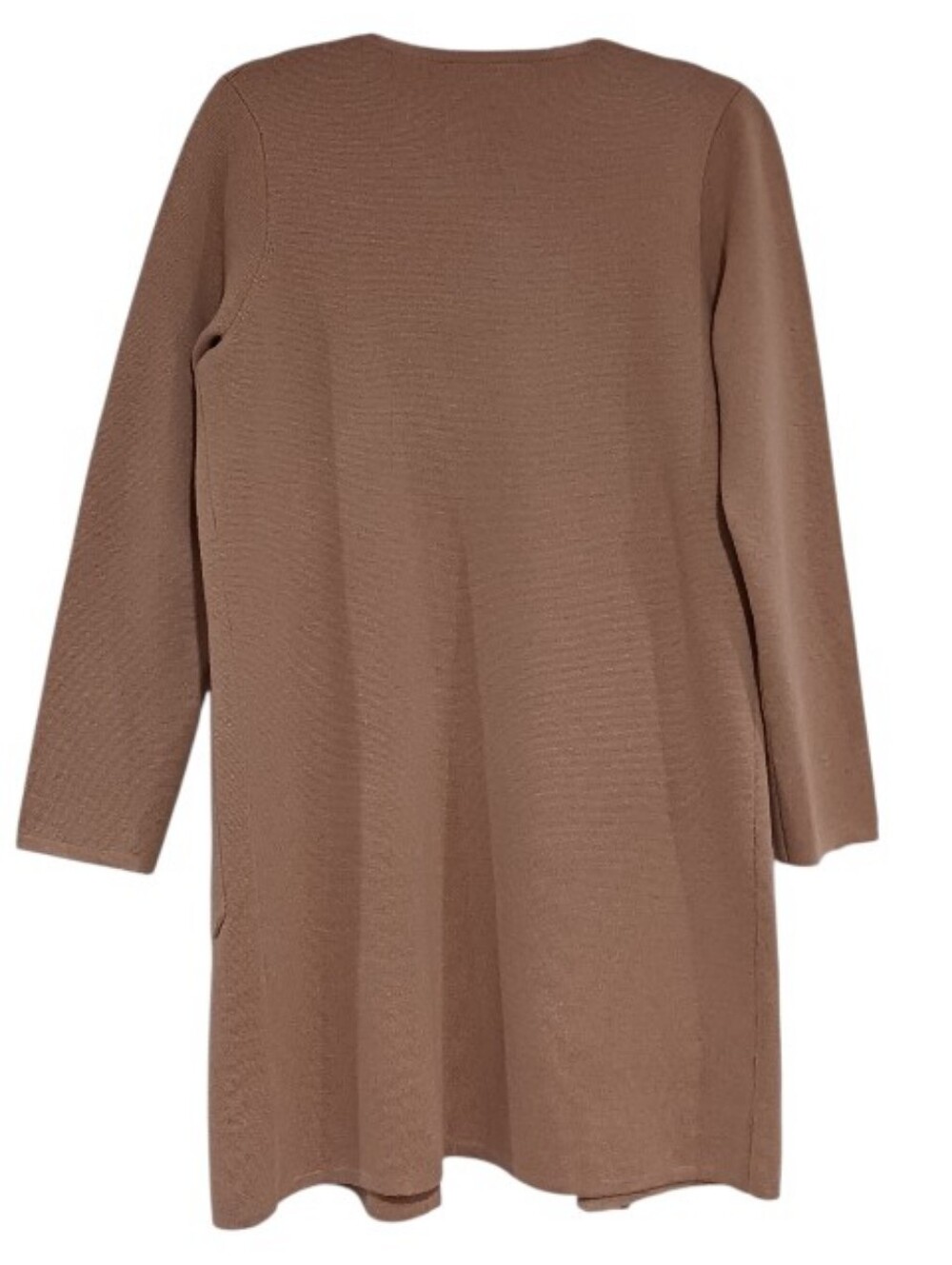 J Crew Juliette Open Front Longline Cardigan Blazer Khaki - Picture 4 of 9